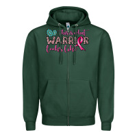 Sports Green this is what warrior looks like Zipper Hoodie - JahusDesignShop