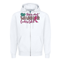 White this is what warrior looks like Zipper Hoodie - JahusDesignShop