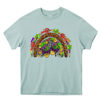Mardi Gras Rainbow Heavy Core Tee | Teevron