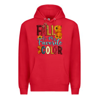 Red Fall Is My Favorite Color Premium Hoodie - Artiststas