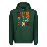Sports Green Fall Is My Favorite Color Premium Hoodie - Artiststas