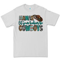 Dove Grey mama's let your babies be cowboys Premium Tee - OliviaCreatesArt