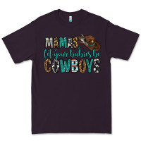 Plum mama's let your babies be cowboys Premium Tee - OliviaCreatesArt