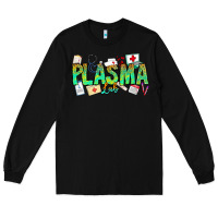 Black plasma lab Long Sleeve Tee - CowhideDigitalArt