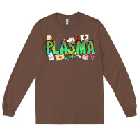 Chestnut plasma lab Long Sleeve Tee - CowhideDigitalArt