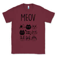 Burgundy Meow Classic Tee - Bettercallsaul