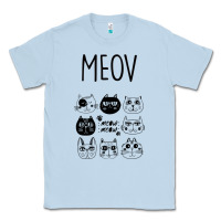 Dusty Blue Meow Classic Tee - Bettercallsaul