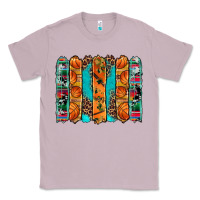 Lilac basketball serape cowhide turquoise leopard glitter  brushstrokes Classic Tee - Artiststas