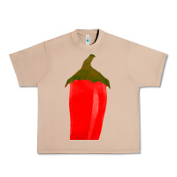 Burro Chilli Pepper Fa Element Urban Heavy Tee - FaDigitalArtStudio