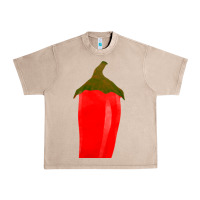French Oak Chilli Pepper Fa Element Urban Heavy Tee - FaDigitalArtStudio