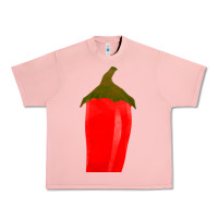 Salmon Chilli Pepper Fa Element Urban Heavy Tee - FaDigitalArtStudio