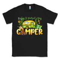 Black Happy St. Patrick's Day camper Classic Tee - HowdyJamesFarm