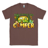 Chestnut Happy St. Patrick's Day camper Classic Tee - HowdyJamesFarm