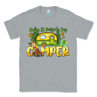Heather Grey Happy St. Patrick's Day camper Classic Tee - HowdyJamesFarm
