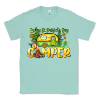 Seafoam Happy St. Patrick's Day camper Classic Tee - HowdyJamesFarm