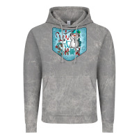 Cloud Rock Christmas Pocket Vintage Hoodie - CowhideDigitalArt
