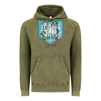 Vintage Olive Christmas Pocket Vintage Hoodie - CowhideDigitalArt