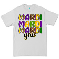 Dove Grey mardi mardi mardi gras Premium Tee - OliviaCreatesArt