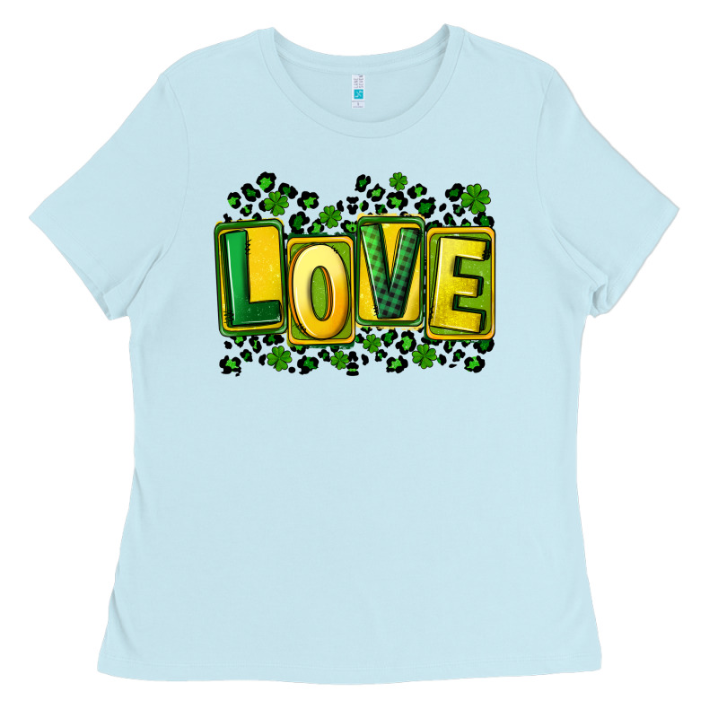 St. Patrick's Day Love Ladies Tee by FaDigitalArtStudio | Teevron