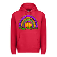 Cardinal happy halloween rainbow Premium Hoodie - Jasminsmagicworld