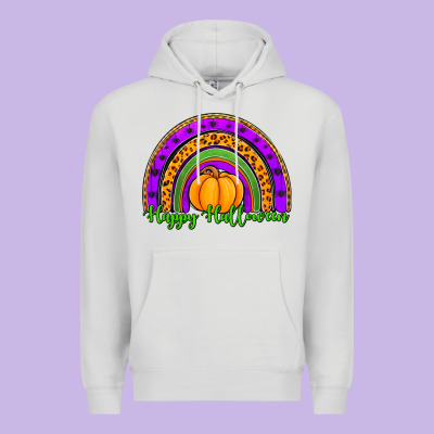 Happy Halloween Rainbow Premium Hoodie Designed By Jasminsmagicworld
