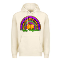 Tofu happy halloween rainbow Premium Hoodie - Jasminsmagicworld