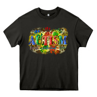 Asphalt Autism accept understand love Heavy Core Tee - CowGirlArtShop