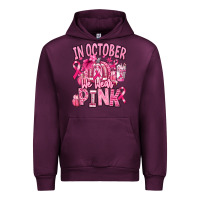 Mauve Wine in october we wear pink american football Urban Hoodie - RanaPortraitStore