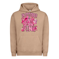 Pigment Burro in october we wear pink american football Urban Hoodie - RanaPortraitStore