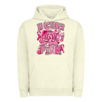 Pigment Pistachio in october we wear pink american football Urban Hoodie - RanaPortraitStore