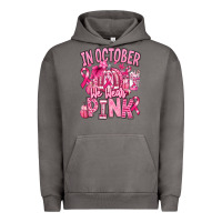In October We Wear Pink American Football Urban Hoodie | Teevron