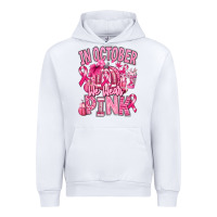 White in october we wear pink american football Urban Hoodie - RanaPortraitStore