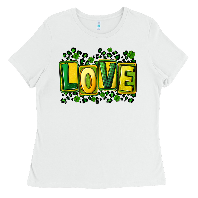 St. Patrick's Day Love Ladies Tee by FaDigitalArtStudio | Teevron