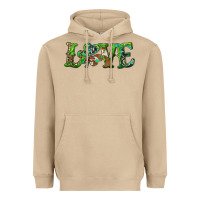 Mushroom love with shamrock Heavyweight Hoodie - RanaPortraitStore