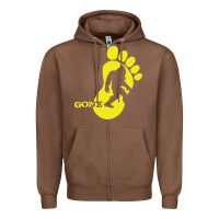 Chestnut bigfoot Zipper Hoodie - artisFamous
