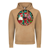 Vintage Camel Chickens Vintage Hoodie - CowhideDigitalArt
