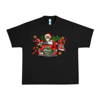 Black merry christmas truck gnomies Urban Heavy Tee - FaDigitalArtStudio