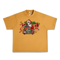 Peanut Butter merry christmas truck gnomies Urban Heavy Tee - FaDigitalArtStudio