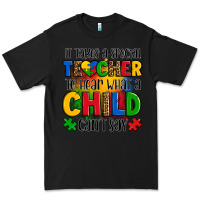 Black it takes a special teacher to hear what a child can't say Premium Tee - OliviaCreatesArt