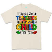 Bone it takes a special teacher to hear what a child can't say Premium Tee - OliviaCreatesArt