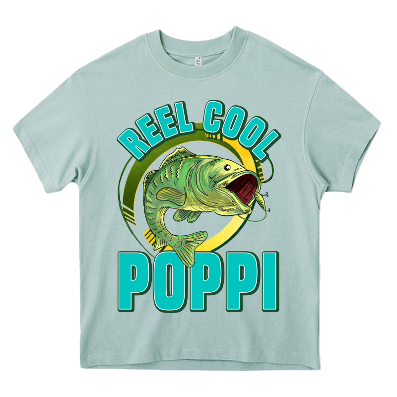 Reel Cool Poppi Heavy Core Tee by Jasminsmagicworld | Teevron
