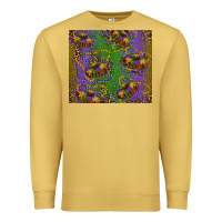 Antique Gold mardi gras king cake leopard Premium Sweatshirt - RanaPortraitStore