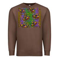 Chestnut mardi gras king cake leopard Premium Sweatshirt - RanaPortraitStore