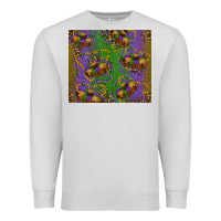 Dove Grey mardi gras king cake leopard Premium Sweatshirt - RanaPortraitStore