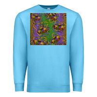 Ocean Blue mardi gras king cake leopard Premium Sweatshirt - RanaPortraitStore