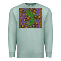 Seafoam mardi gras king cake leopard Premium Sweatshirt - RanaPortraitStore