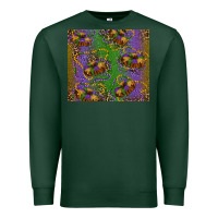 Sports Green mardi gras king cake leopard Premium Sweatshirt - RanaPortraitStore