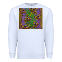White mardi gras king cake leopard Premium Sweatshirt - RanaPortraitStore
