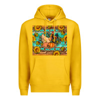 Lemon Fall coop animals pumpkin Premium Hoodie - Artiststas