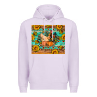 Lilac Fall coop animals pumpkin Premium Hoodie - Artiststas